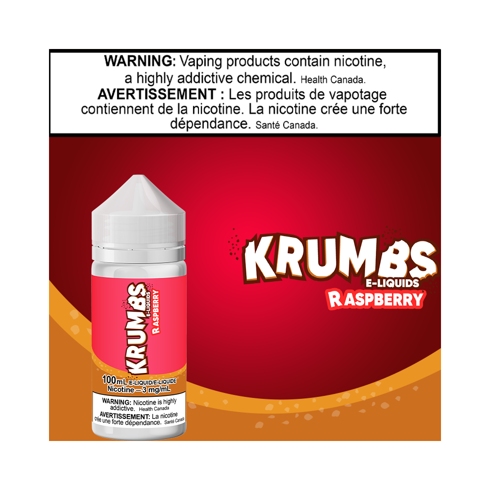 Krumbs Raspberry 100ml Excised