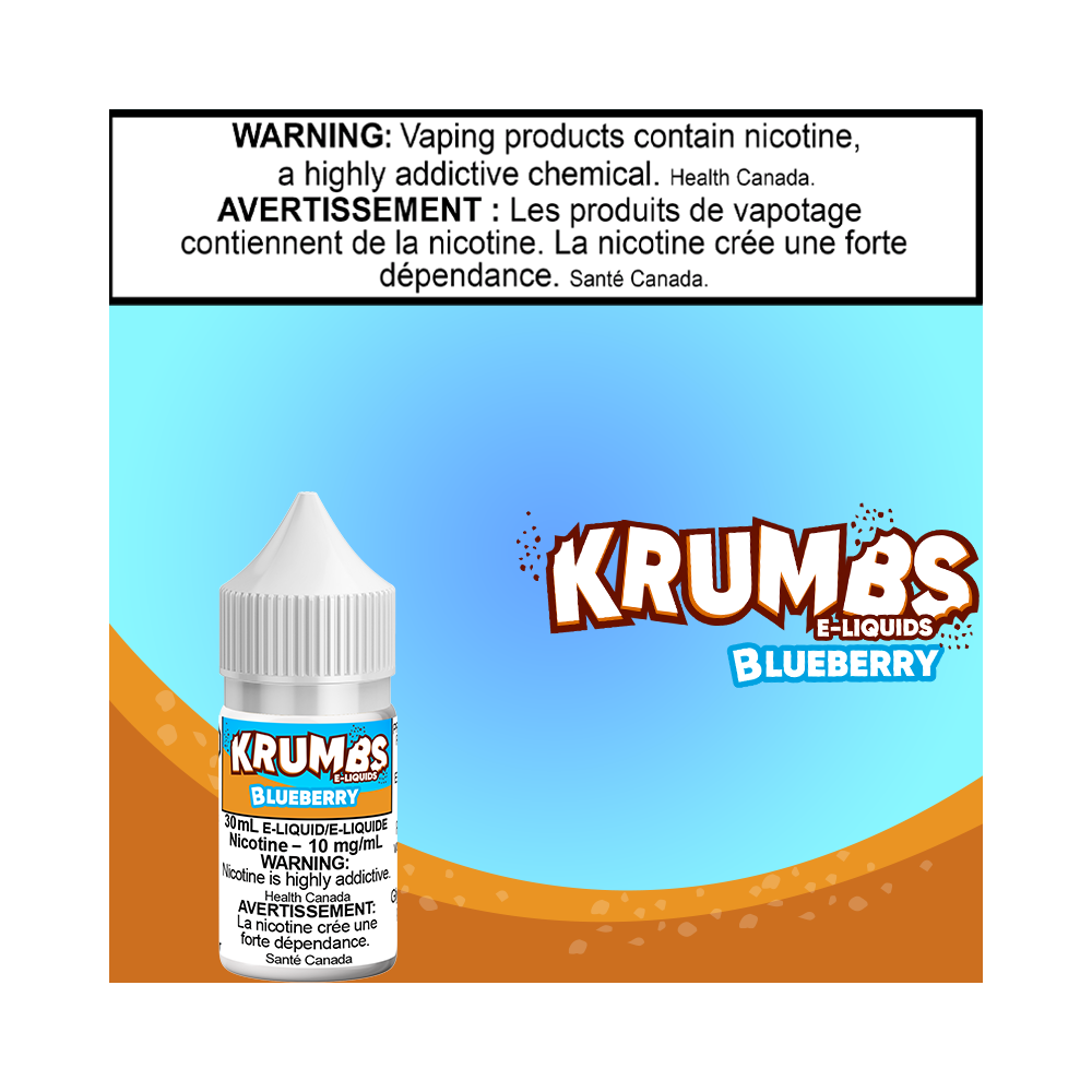 Krumbs Blueberry Salt 30ml Excised