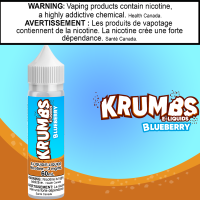 Krumbs Blueberry 60ml Excised