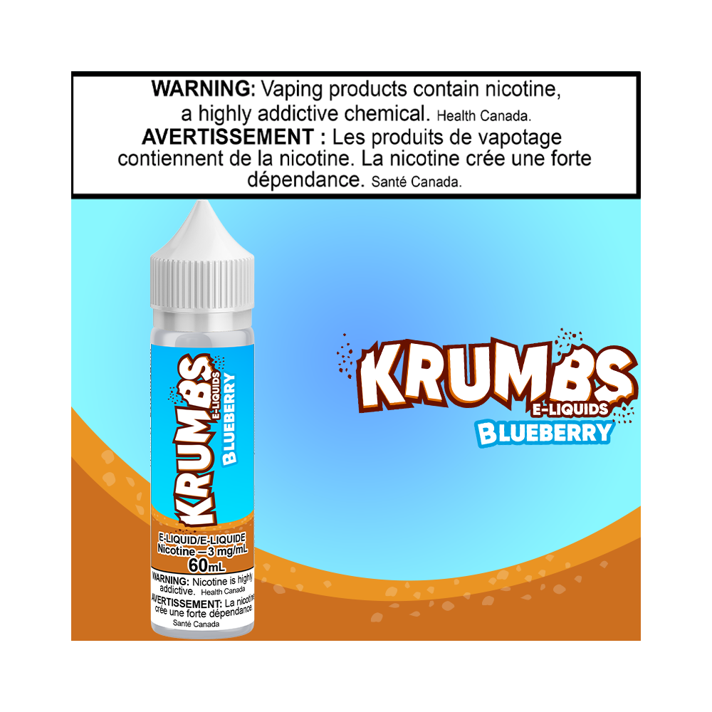 Krumbs Blueberry 60ml Excised
