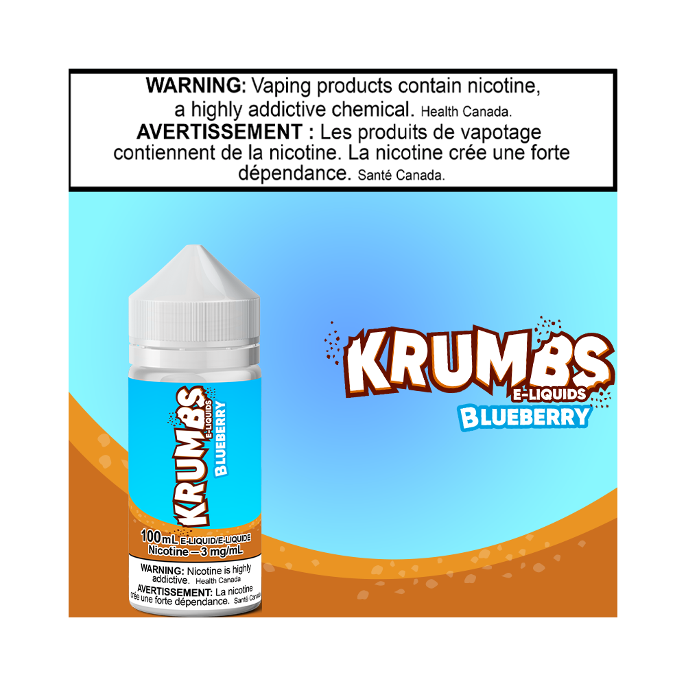 Krumbs Blueberry 100ml Excised