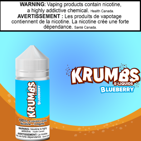 Krumbs Blueberry 100ml Excised