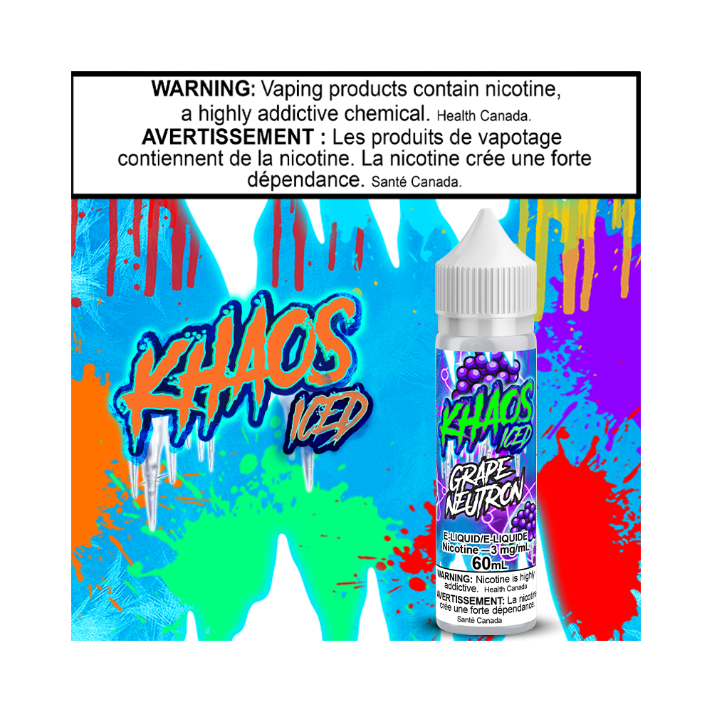 Khaos Iced Grape Neutron 60ml Excised