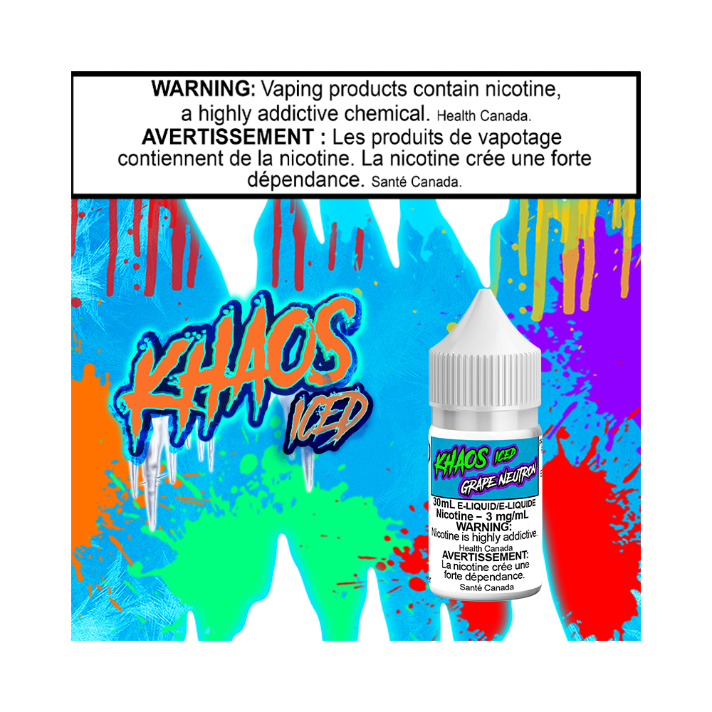 Khaos Iced Grape Neutron 30ml Excised