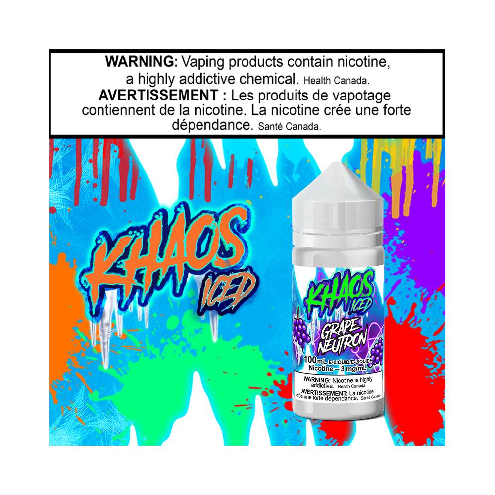 Khaos Iced Grape Neutron 100ml Excised