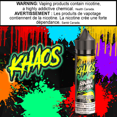 Khaos Banana Eruption 60ml...