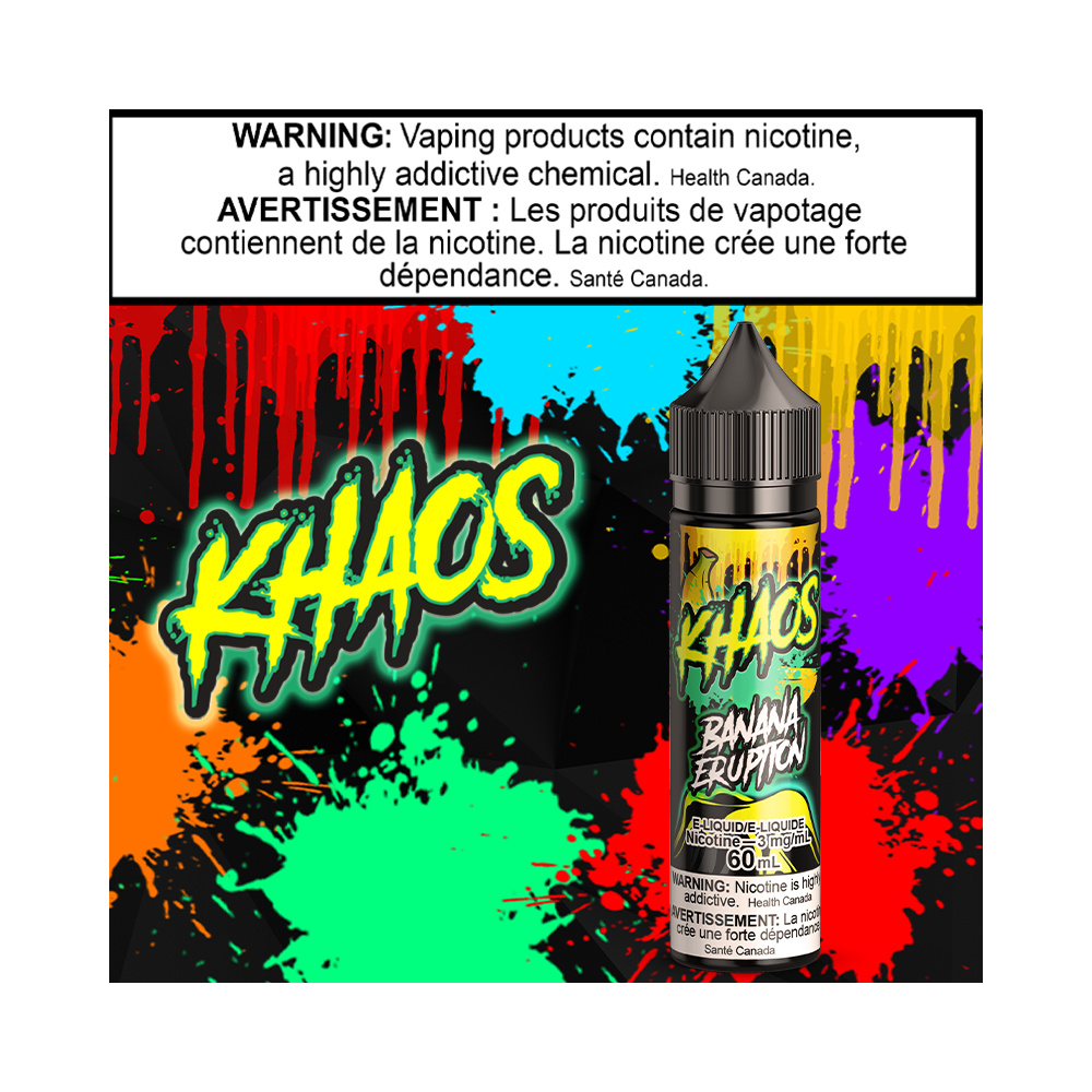 Khaos Banana Eruption 60ml Excised