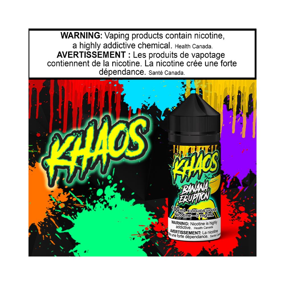 Khaos Banana Eruption 100ml Excised
