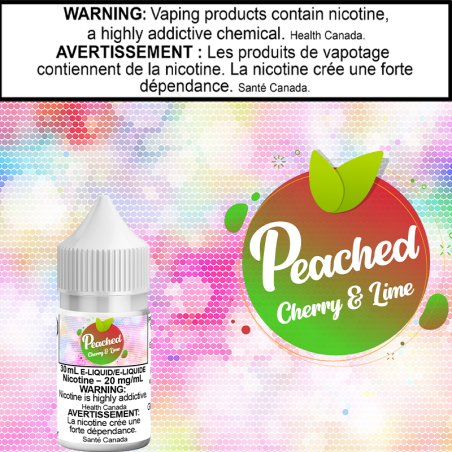 Peached Cherry Lime 30ml Salt Excised
