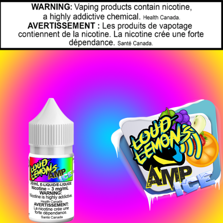 Loud Lemons Ice Amp 30ml Excised