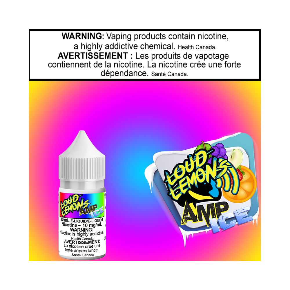 Loud Lemons Ice Amp Salt 30ml Excised