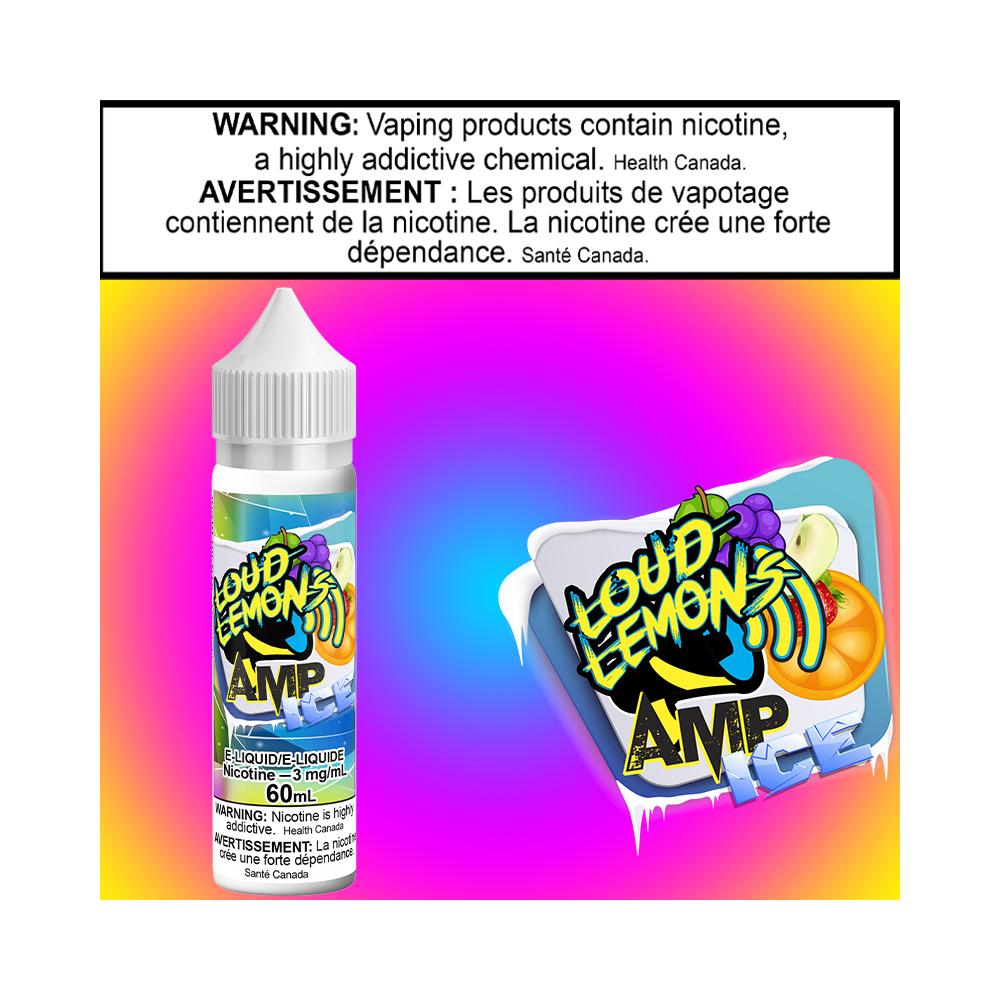 Loud Lemons Ice Amp 60ml Excised