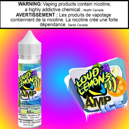 Loud Lemons Ice Amp 60ml Excised