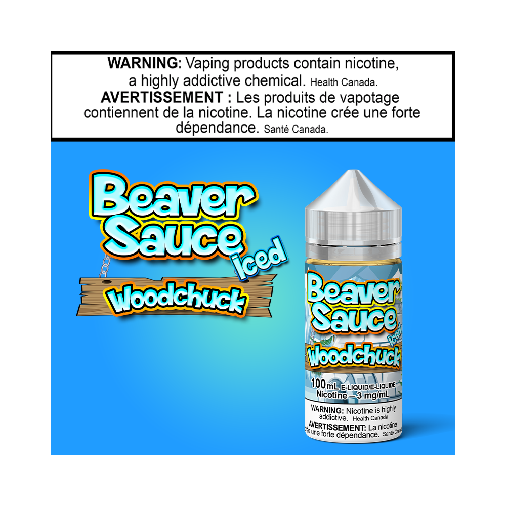 Beaver Sauce Iced Woodchuck 100ml Excised