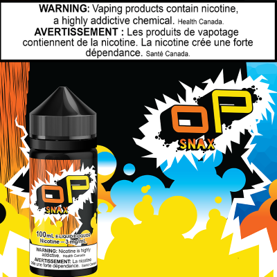 OP Snax 100ml Excised
