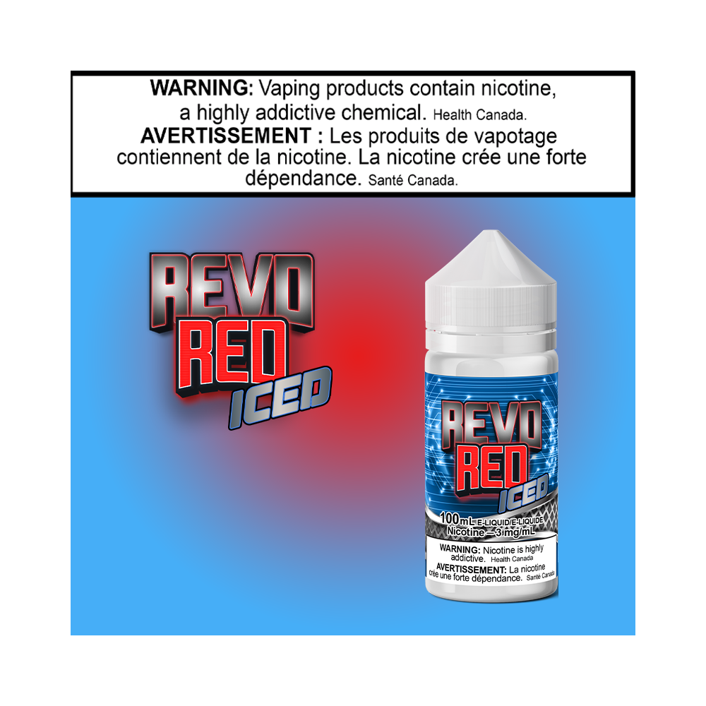 REVO RED ICED 100ml Excised