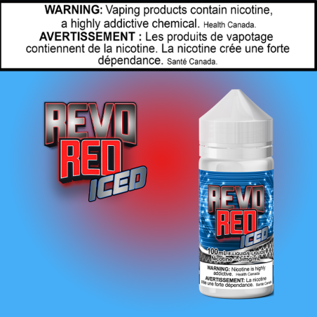 REVO RED ICED 100ml Excised