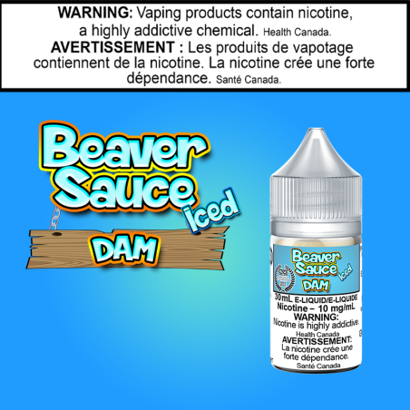 Beaver Sauce Iced DAM 30ml Salt Excised