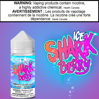 Shark Berry Iced 100ml Excised