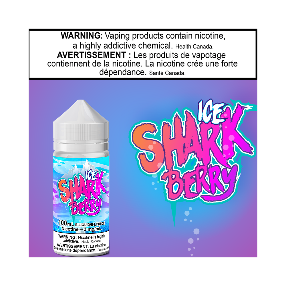Shark Berry Iced 100ml Excised