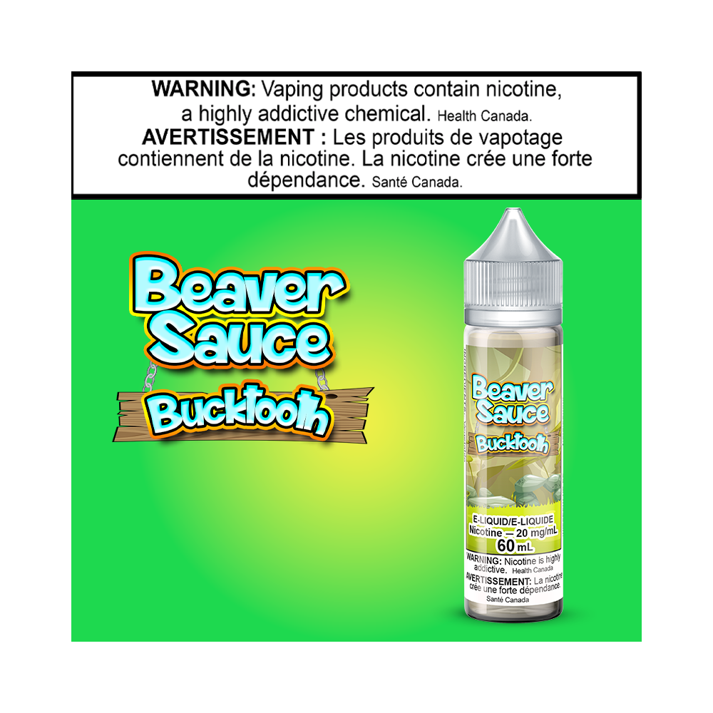 Beaver Sauce Bucktooth 60ml Salt Excised