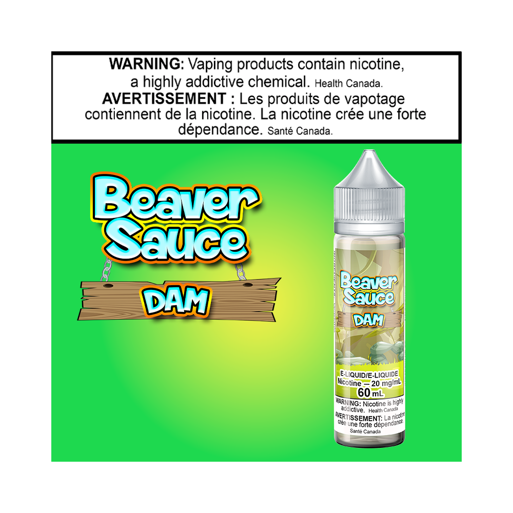 Beaver Sauce DAM 60ml Salt Excised