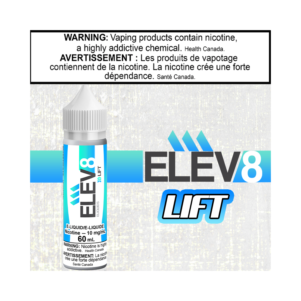 ELEV8 ELIQUIDS LIFT 60ml SALT Excised