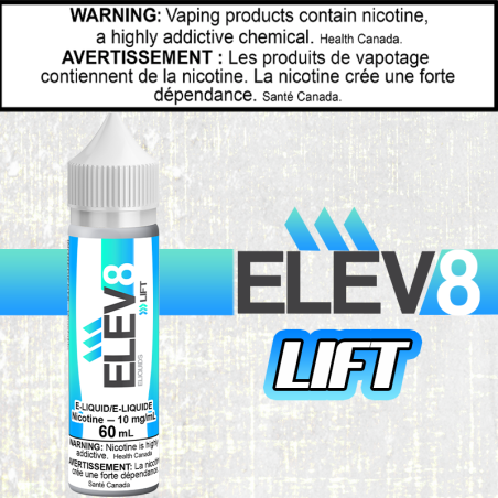 ELEV8 ELIQUIDS LIFT 60ml SALT Excised