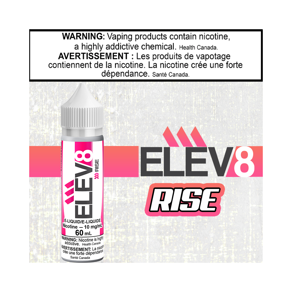 ELEV8 ELIQUIDS RISE 60ml SALT Excised