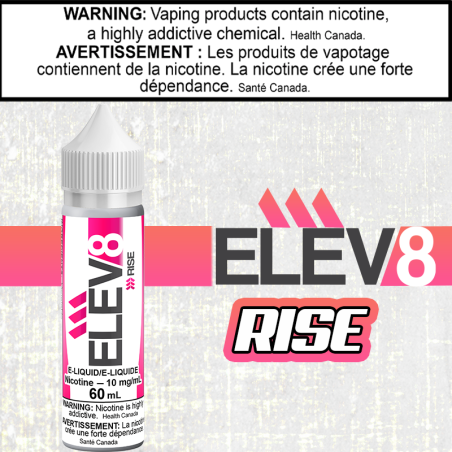 ELEV8 ELIQUIDS RISE 60ml SALT Excised