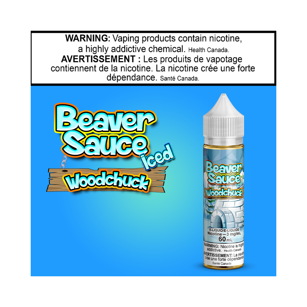 Beaver Sauce Iced Woodchuck 60ml Excised