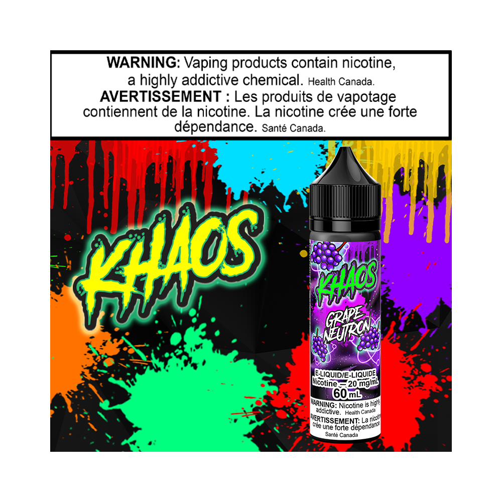 Khaos Grape Neutron 60ml Salt Excised
