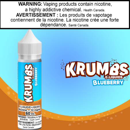 Krumbs Blueberry Salt 60ml Excised
