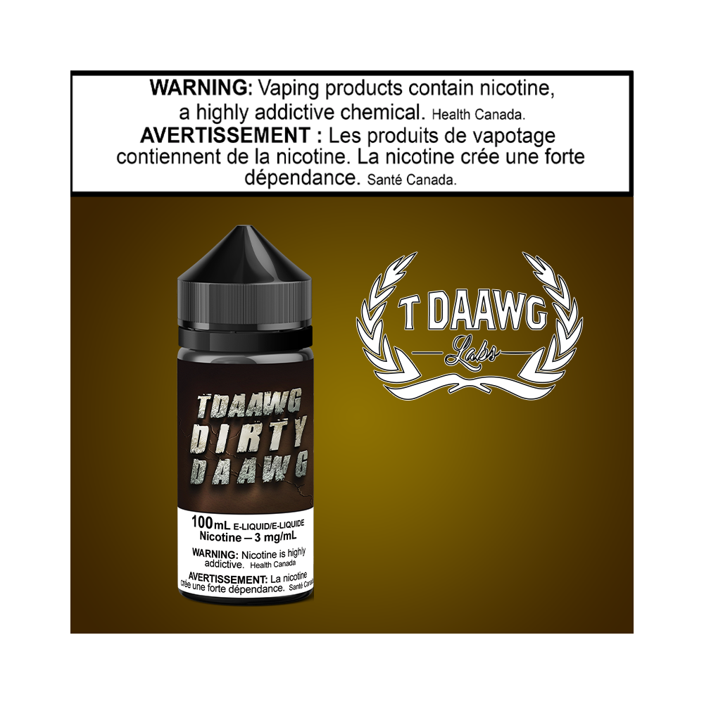 TDaawg Dirty Daawg 100ml Excised