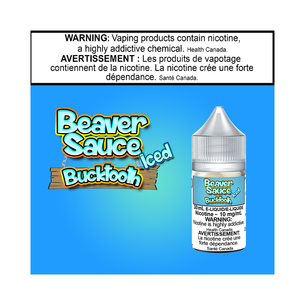 Beaver Sauce Iced Bucktooth 30ml Salt Excised