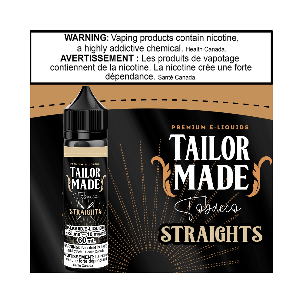 Tailor Made Straights Salts 60ml Excised