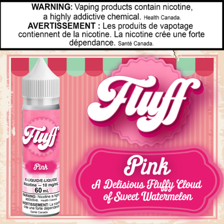 Fluff Pink 60ml Salt Excised