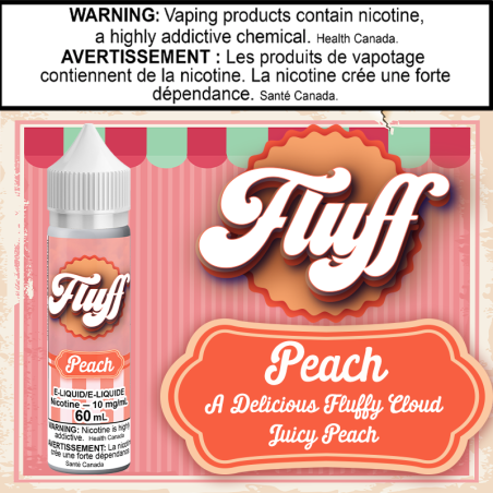 Fluff Peach Salt 60ml Excised