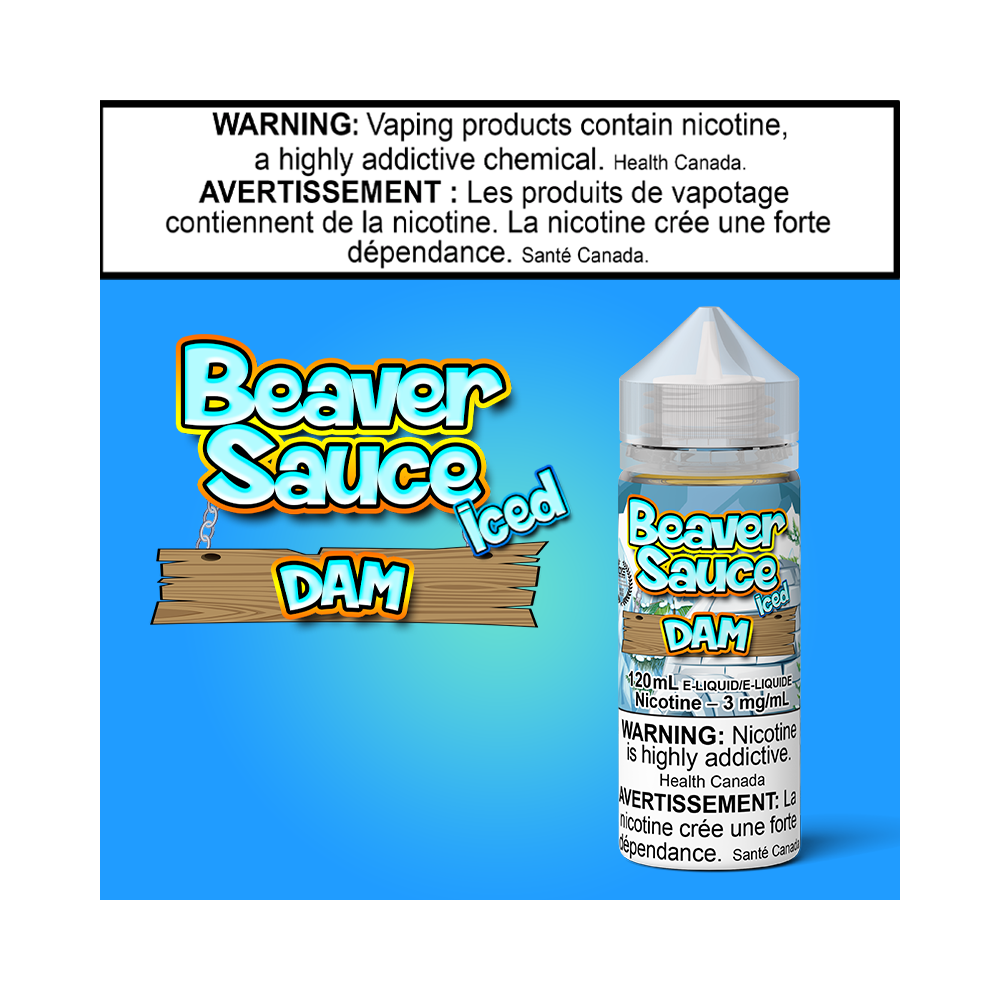 Beaver Sauce Iced DAM 120ml Excised