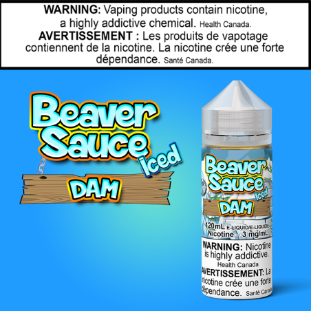 Beaver Sauce Iced DAM 120ml Excised