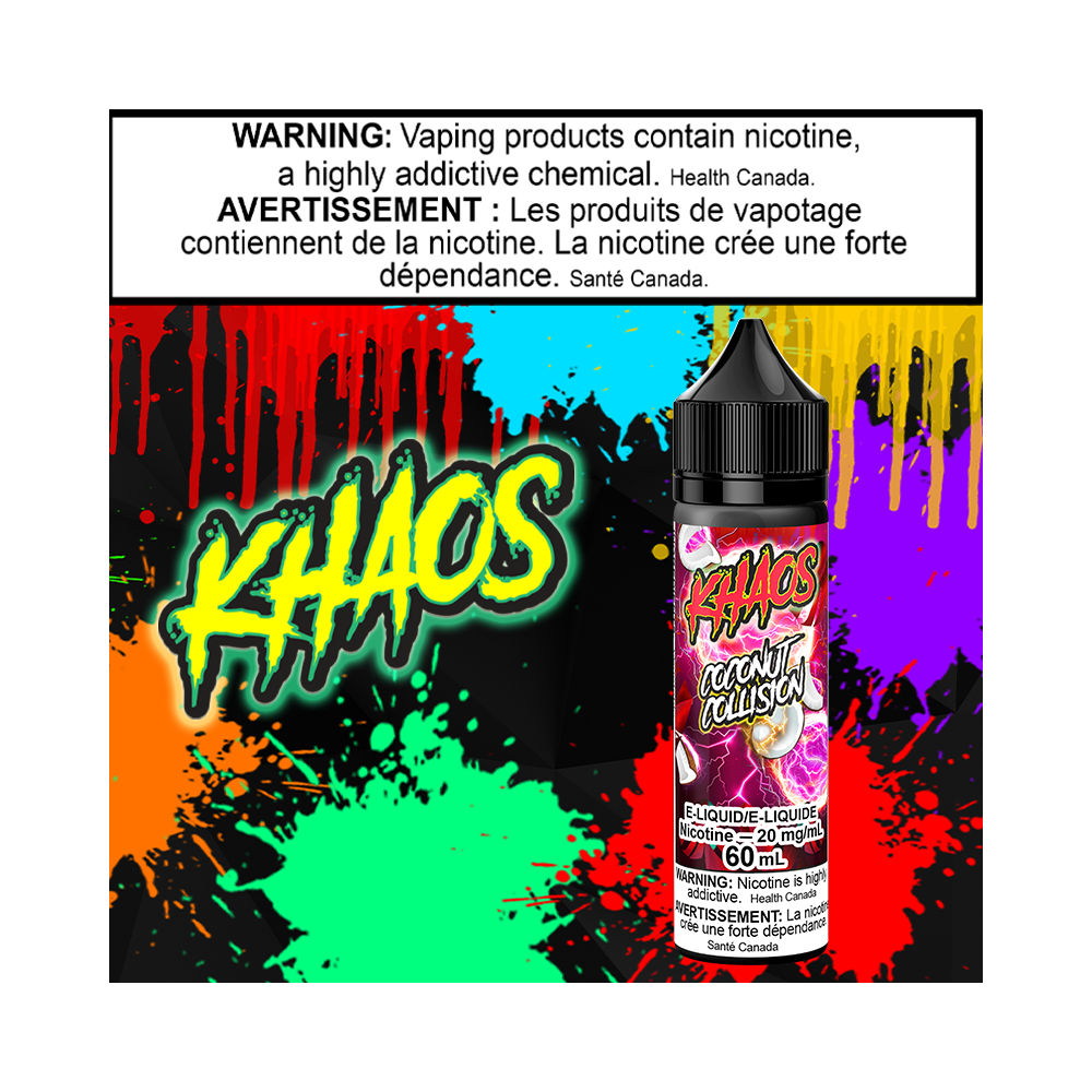 Khaos Coconut Collision 60ml Salt Excised