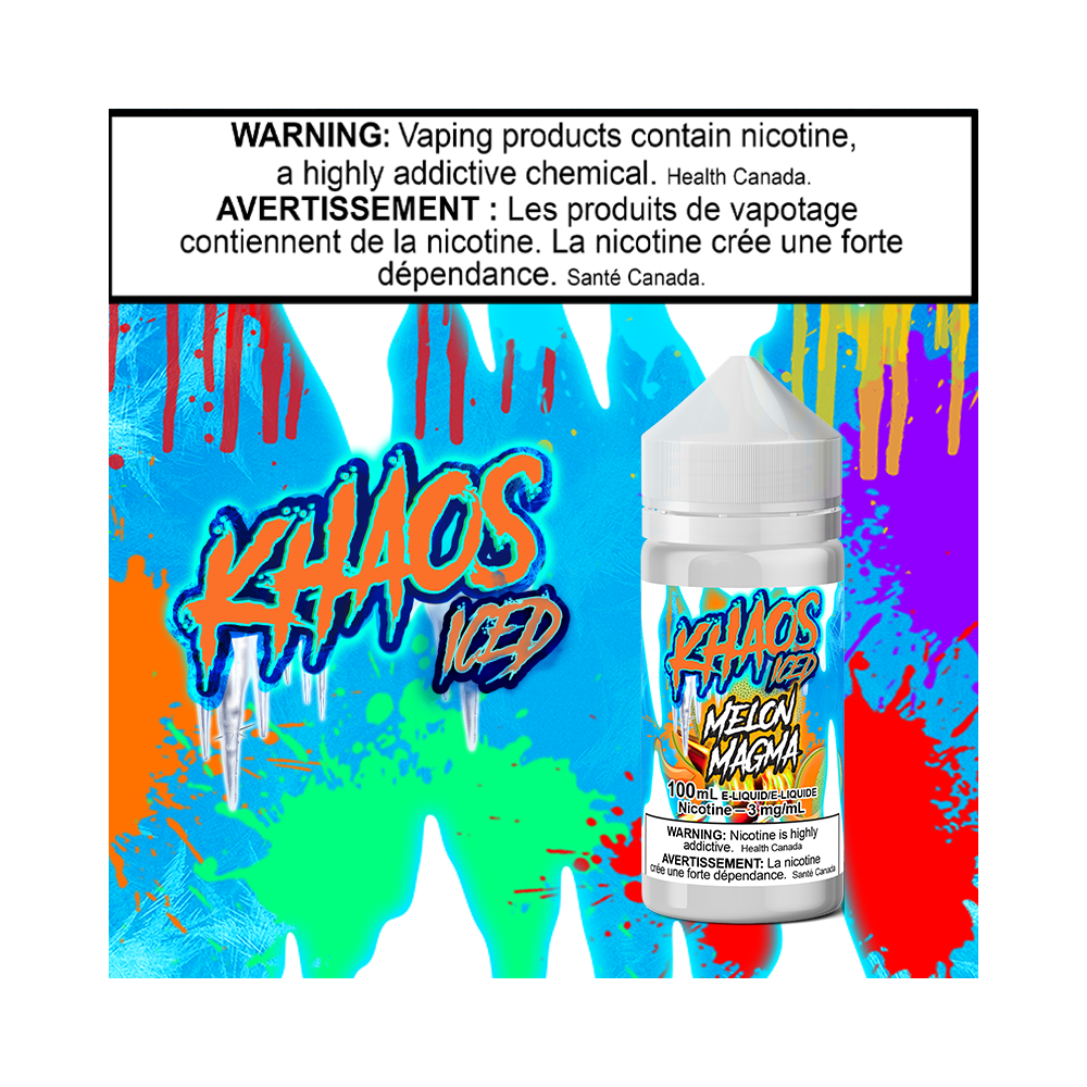Khaos Iced Melon Magma Iced 100ml Excised