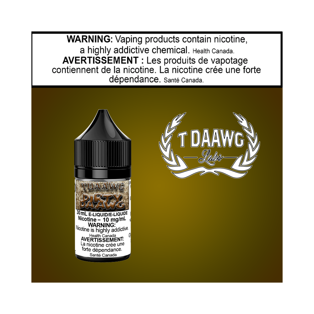 TDaawg Dirty Daawg Salts 30ml Excised