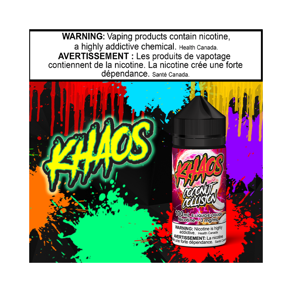 Khaos Coconut Collision 100ml Excised
