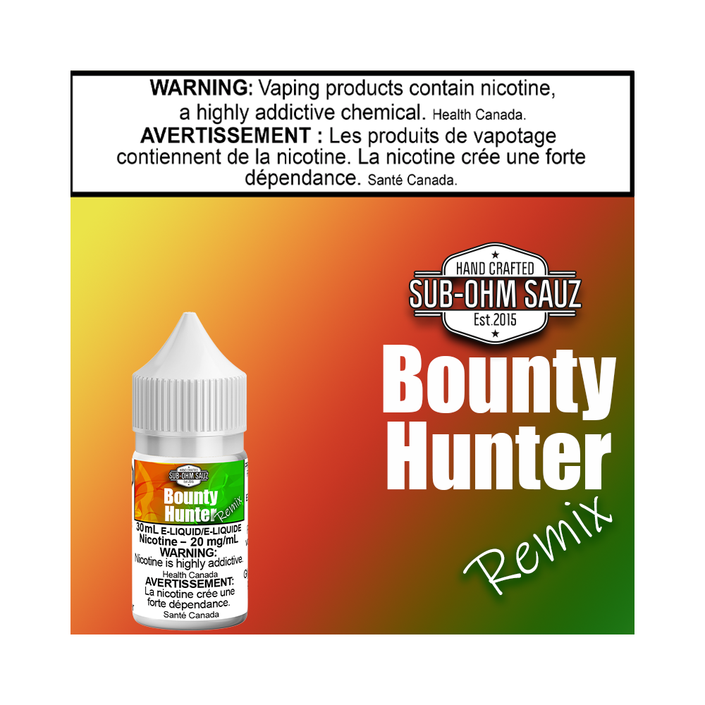 Bounty Hunter Remix Salt 30ml Excised