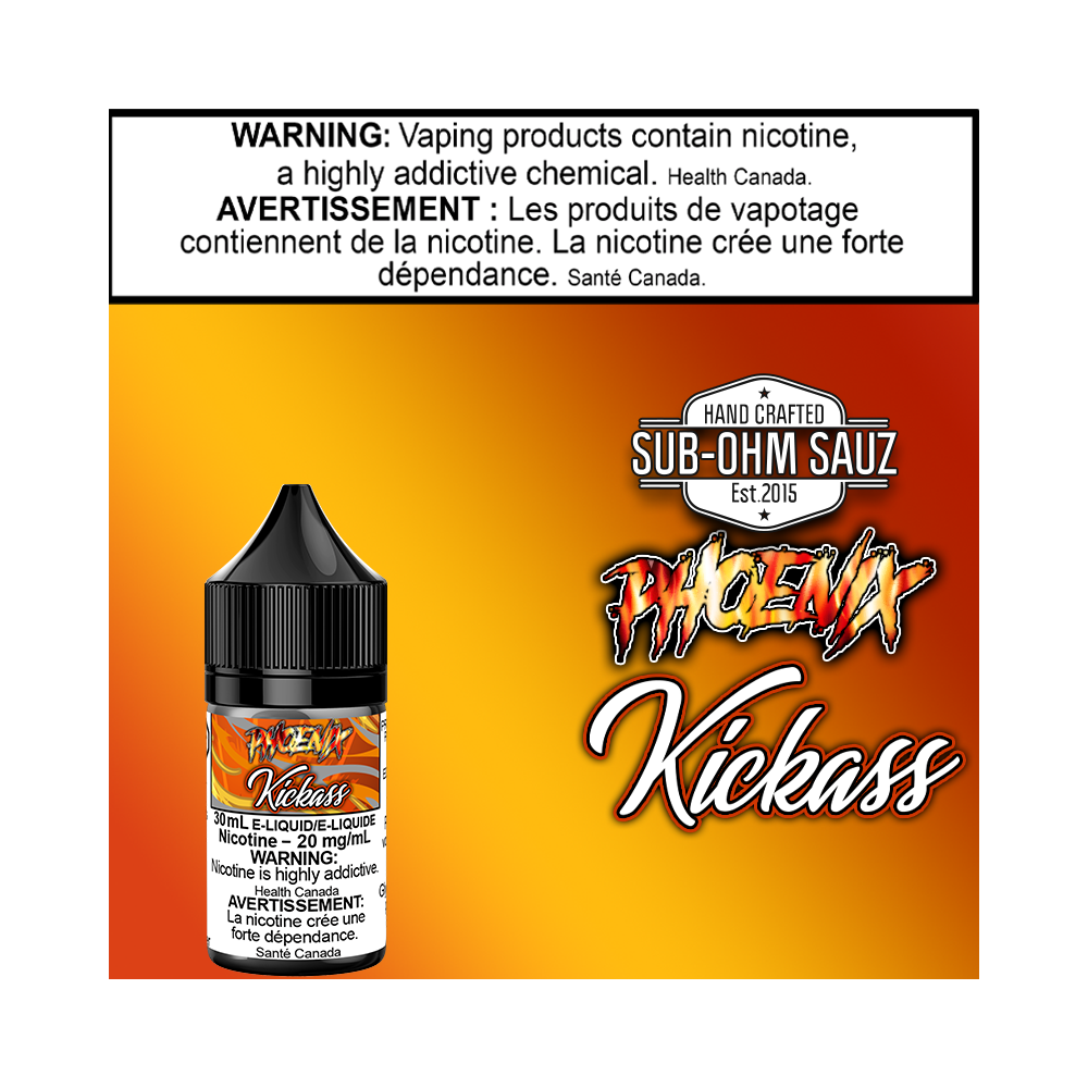 Phoenix Kickass Salt 30ml Excised