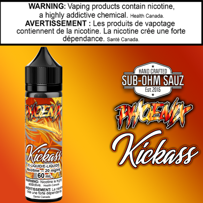 Phoenix Kickass Salt 60ml...