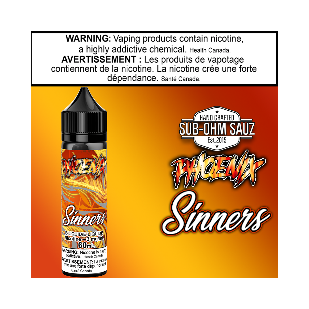 Phoenix Sinners 60ml Excised
