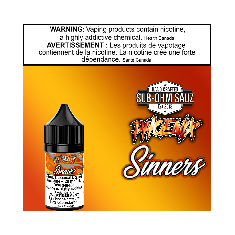 Phoenix Sinners Salt 30ml Excised