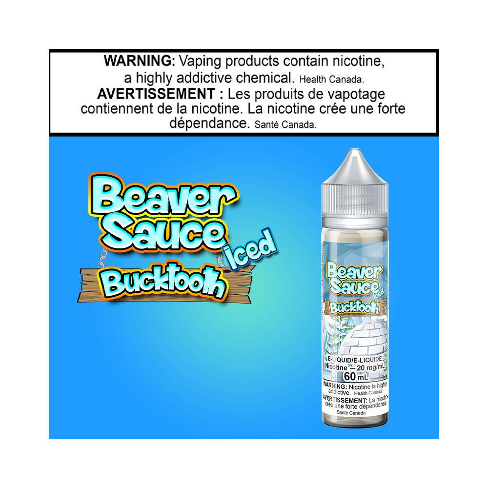 Beaver Sauce Iced Bucktooth 60ml Salt Excised